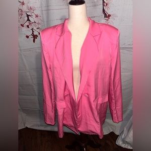 Pink blazer jacket
